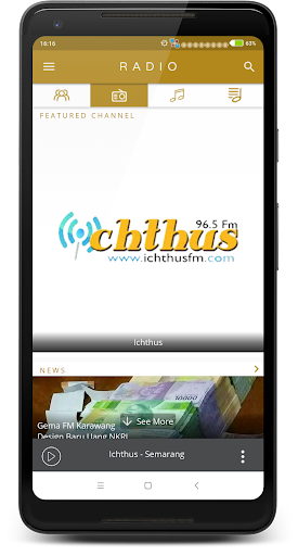 Ichthus FM - Semarang Screen 2