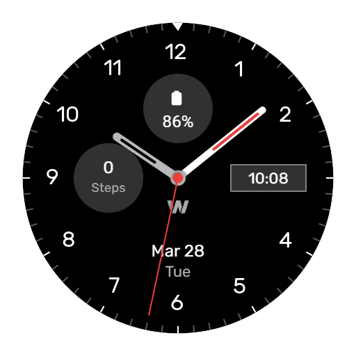 WES2 - Casual  Watch Face Logo