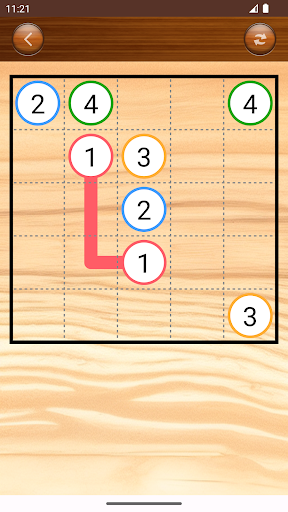 Number Link - Logic Path Game Screen 2