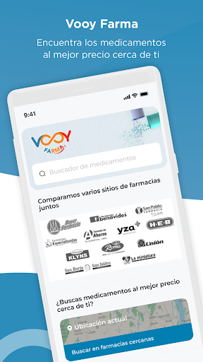 Android application Vooy Farma screenshort