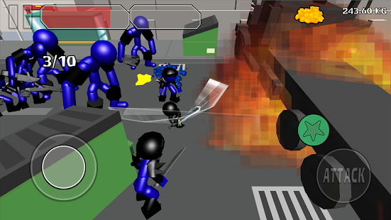 Stickman Sword Fighting 3D Screenshot