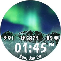 Icon image Northern Lights Animated face