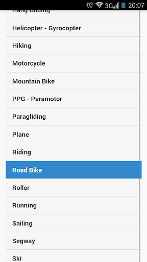 Loctome Sports Live Tracking Screen 2