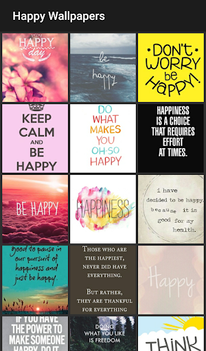 Happy Wallpapers Screen 2