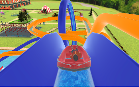 Water Park Race: Theme Park Uphill Slide, Stunt 20 3