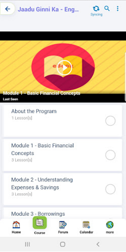 Learn@NIITFoundation Screen 3
