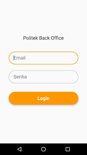 Android application Politek BackOffice screenshort