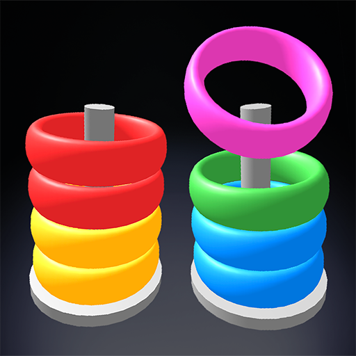 Ring Stack - Color Sort 3D logo