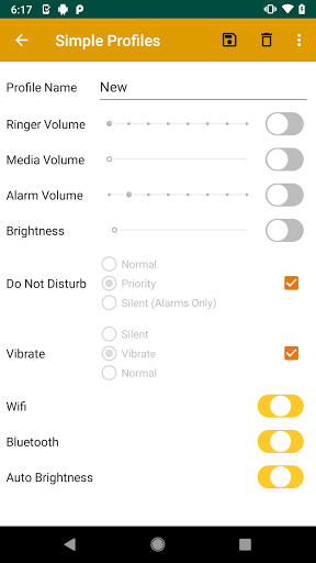 Simple Profiles Screen 3