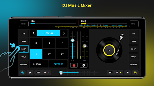MixMaster Pro - DJ Music Mixer