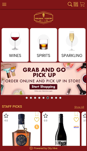 COLONIAL FINE WINES Screen 3