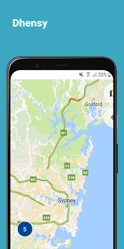 Android application Dhensy - Crowd Density Checker screenshort