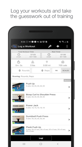 CK Fit Club Screen 2