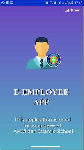 Android application E-EMPLOYEE ALWILDAN screenshort