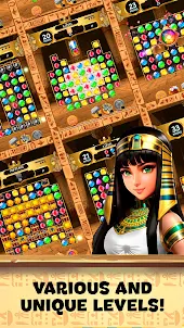 神々と宝石：エジプトのマッチ3