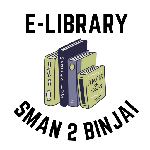 e-Library SMAN 2 Binjai logo