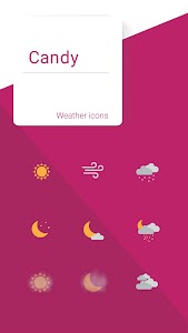 Candy weather icons 1.0.2