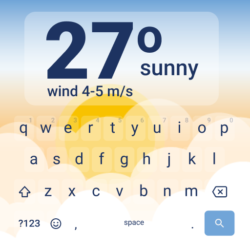 Weather Keyboard 40.0 Icon