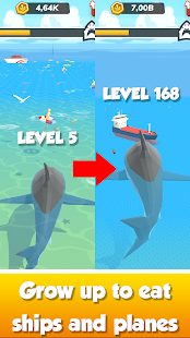 Idle Shark World: Hungry Monster Evolution Game 4.0 screenshots 4