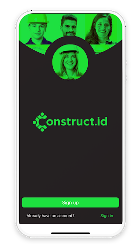 Android application Construct.id screenshort
