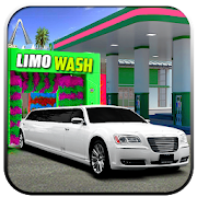 Modern Limo Car Wash: Limousine car Parking