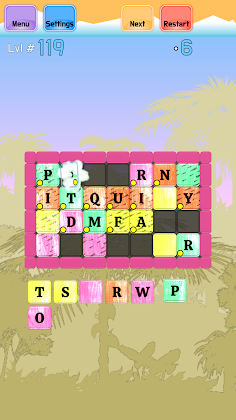 Wedge Words Puzzle - Mind Trai - Screenshot 3