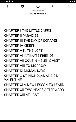 Book, What Katy Did Screen 3