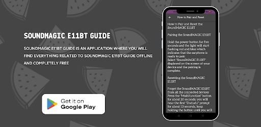 SoundMAGIC E11BT Guide Screen 2