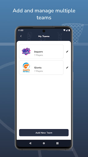Boost. Netball Stats Made Easy Screen 2