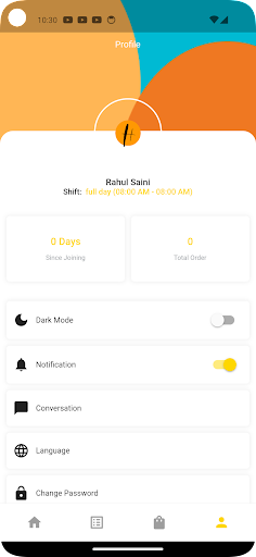 Yummyan Delivery Screen 2