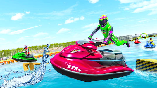 Speed Boat Racing-Jet Ski Race