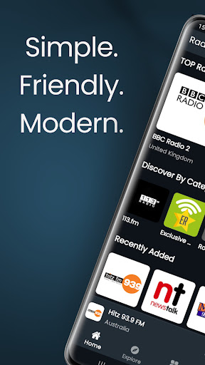 Android application Radio Cabinet screenshort
