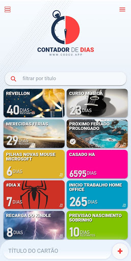 Contador de Dias com Histórico Screen 3