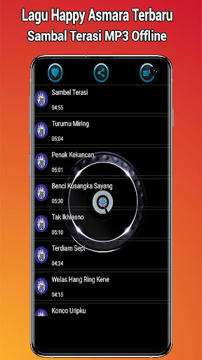 Android application Happy Asmara Terbaru Sambel Te screenshort