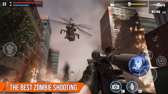 Dead Target: Zombie Games 3D MOD APK (Vô hạn tiền) 4