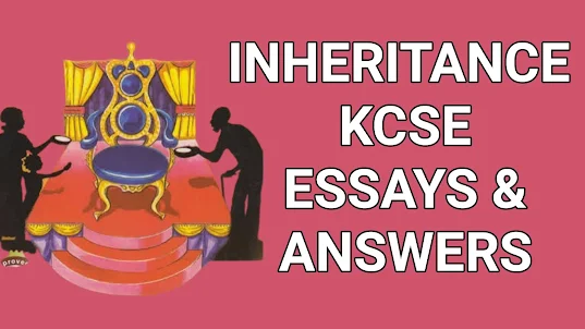 Inheritance-Essays and Answers