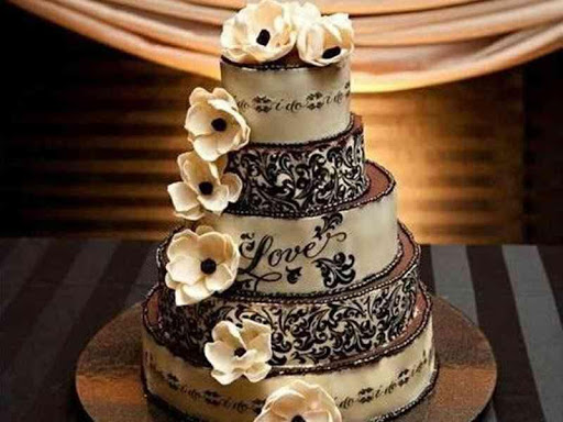 चॉकलेट शादी के केक