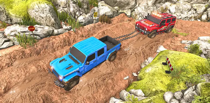 SUV OffRoad Jeep Driving Games