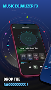 Screenshot 2 Equalizer FX & Bass Control android