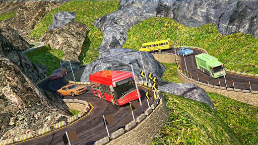 Mountain Road Bus Driving Game  screenshots 1