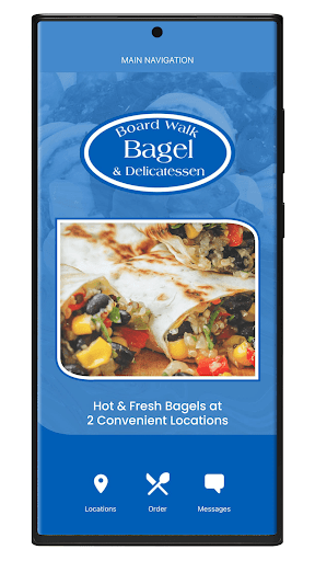 Android application Board Walk Bagel &Delicatessen screenshort