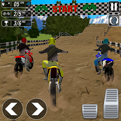 Mx Motocross Dirt Bike Game 3D logo