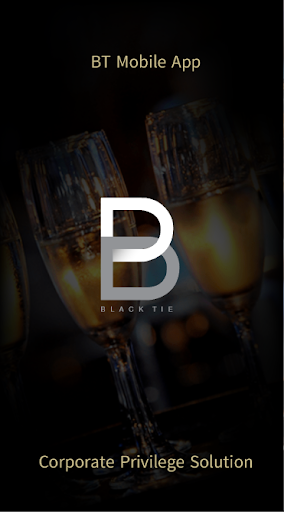 Android application BlackTie Concierge screenshort