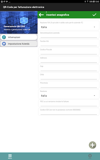 Fattura elettronica genera QR Screen 3