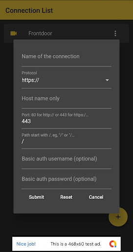 MontionEyeOS Client Screen 2