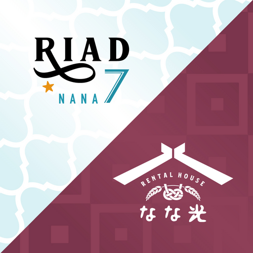 RIAD　NANA＆なな光 logo