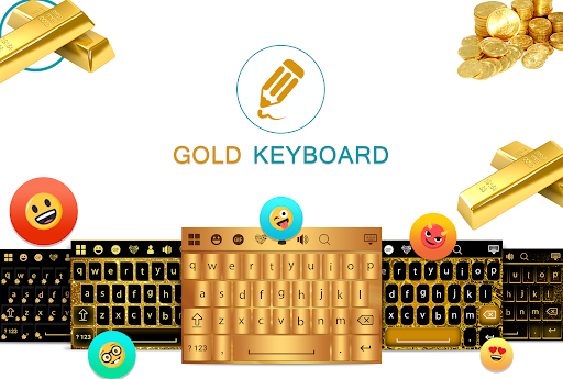 Android application Gold Keyboard screenshort