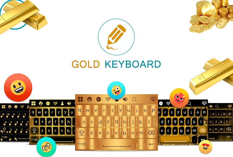 Gold Keyboard - 1.7 - (Android)