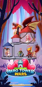 Hero Tower Wars Merge Puzzle Mod Apk (Unlimited Money/Unlock) Free For Android 1