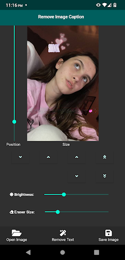Image Caption Remover Screen 3